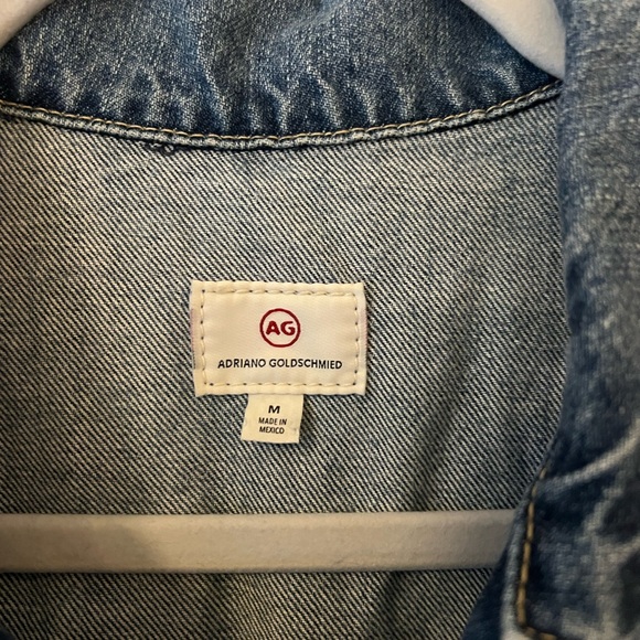 AG Adriano Goldschmied Jean jacket size M - Picture 3 of 4